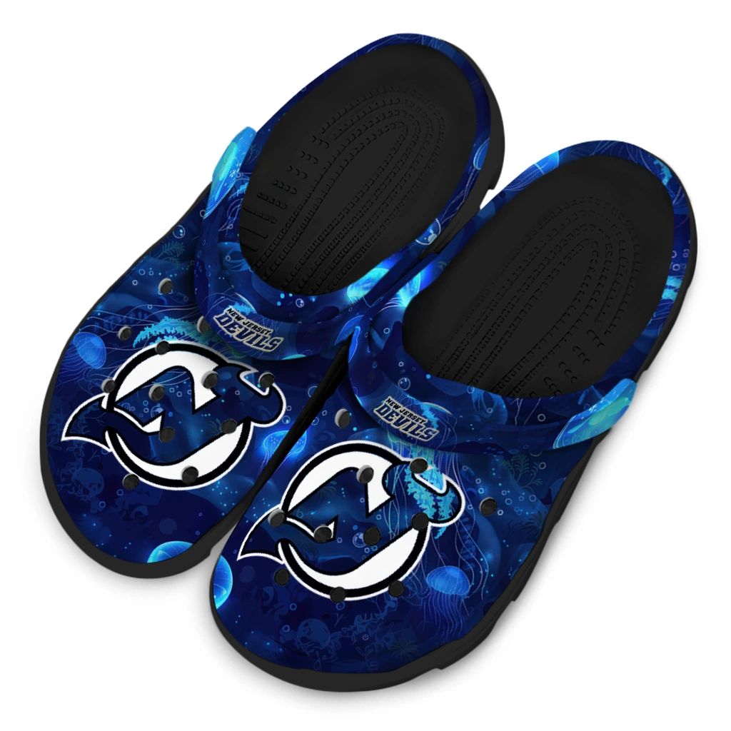 new jersey devils jellyfish ocean clogs latest model new jersey devils jellyfish ocean clogs latest model