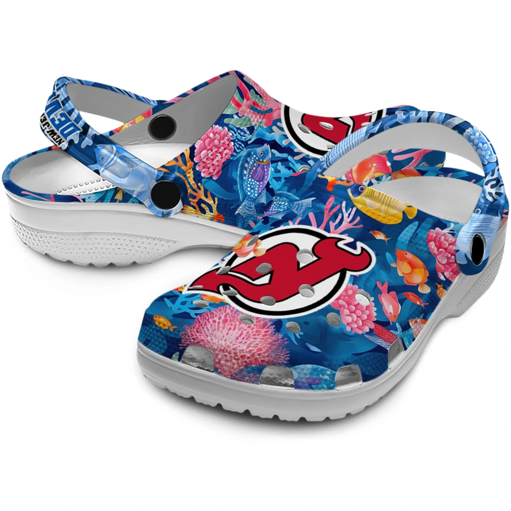 new jersey devils ocean wonders clogs high quality new jersey devils ocean wonders clogs high quality