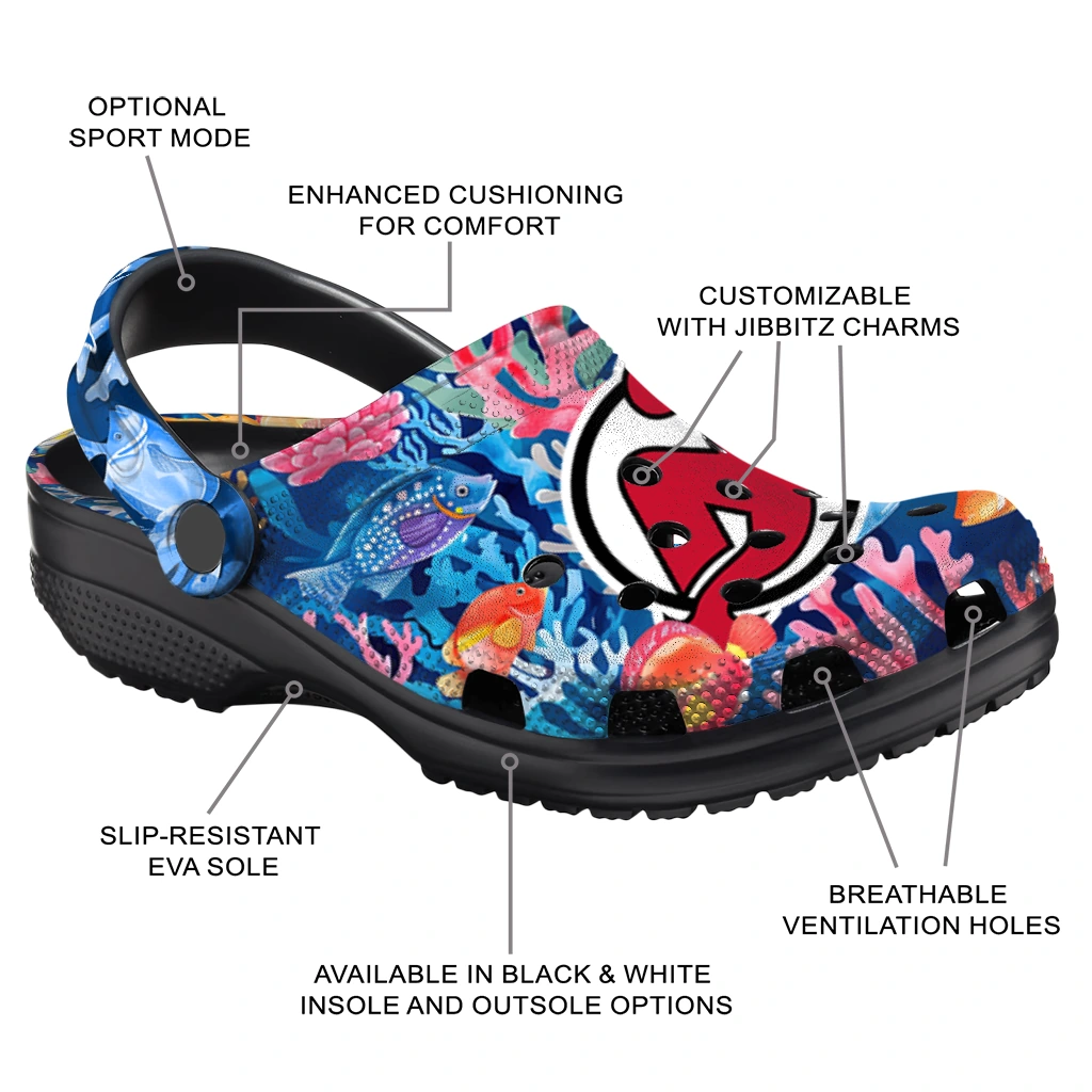 new jersey devils ocean wonders clogs new arrival new jersey devils ocean wonders clogs new arrival