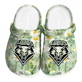 new mexico lobos daisy cluster clogs best selling