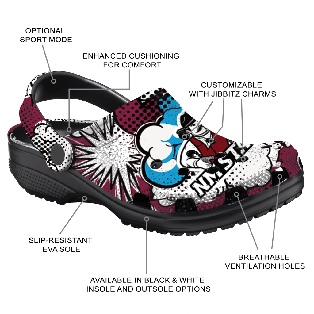 new mexico state aggies cloud splash clogs new arrival new mexico state aggies cloud splash clogs new arrival