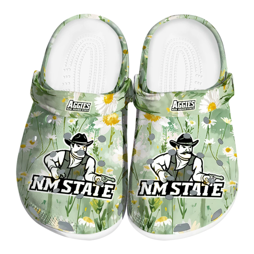 new mexico state aggies daisy cluster clogs best selling new mexico state aggies daisy cluster clogs best selling
