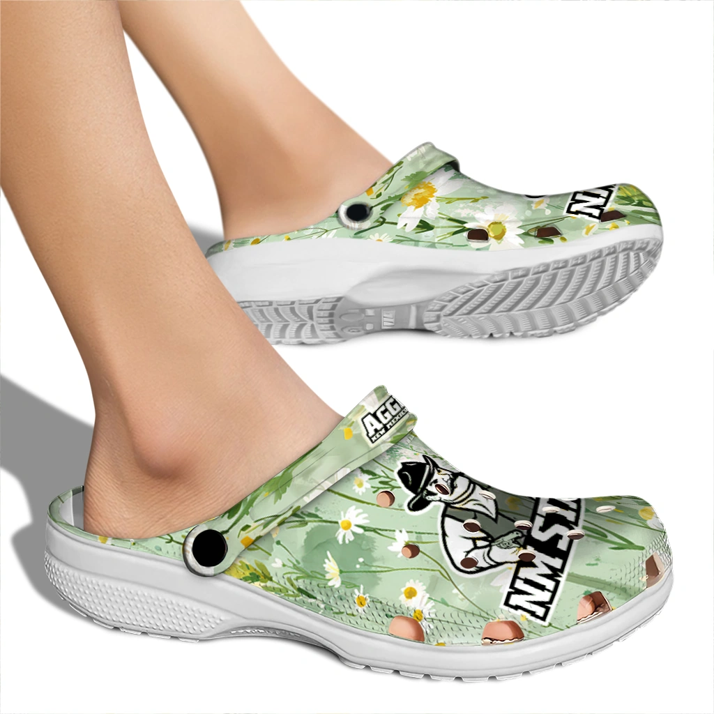 new mexico state aggies daisy cluster clogs fashion forward new mexico state aggies daisy cluster clogs fashion forward