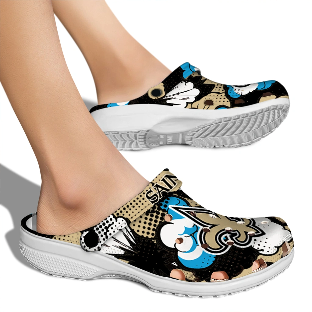 new orleans saints cloud splash clogs fashion forward new orleans saints cloud splash clogs fashion forward