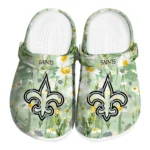 new orleans saints daisy cluster clogs best selling