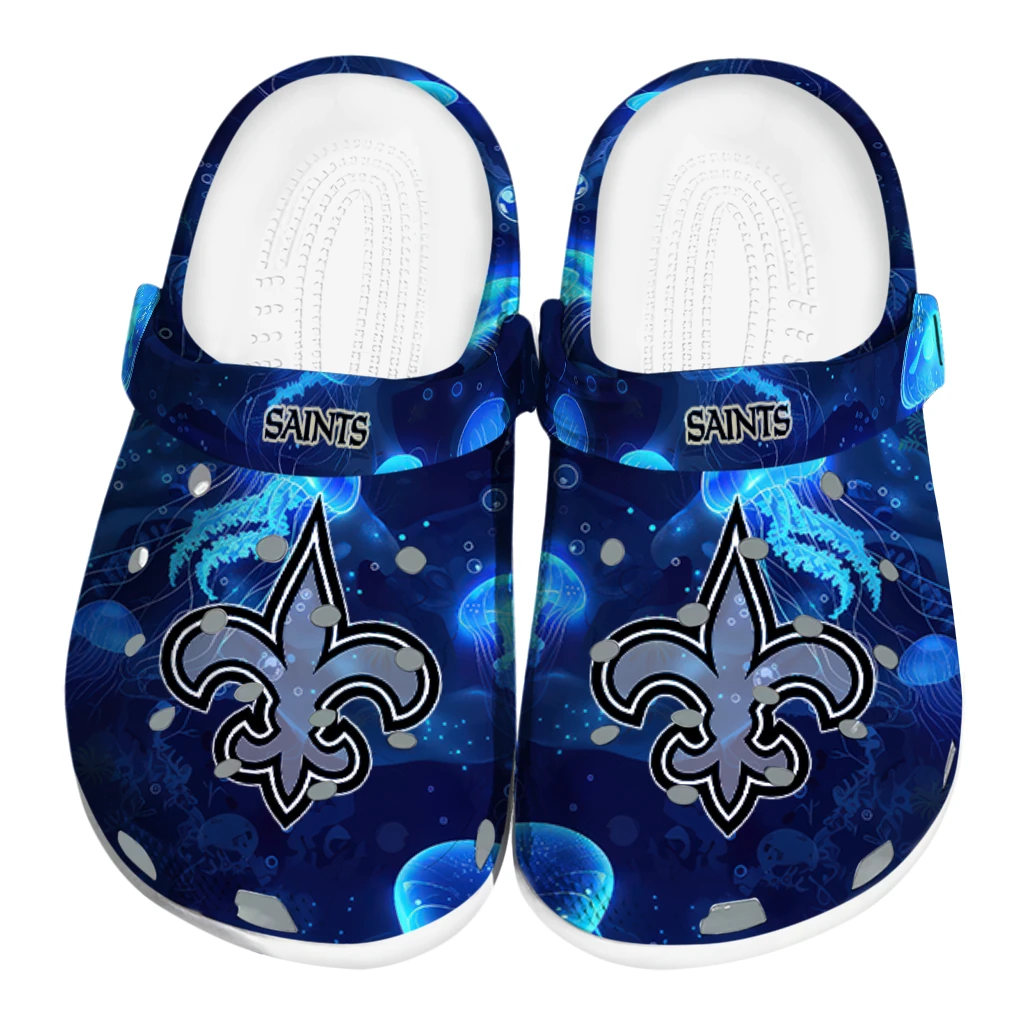 new orleans saints jellyfish ocean clogs best selling new orleans saints jellyfish ocean clogs best selling