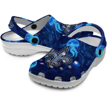 new orleans saints jellyfish ocean clogs high quality