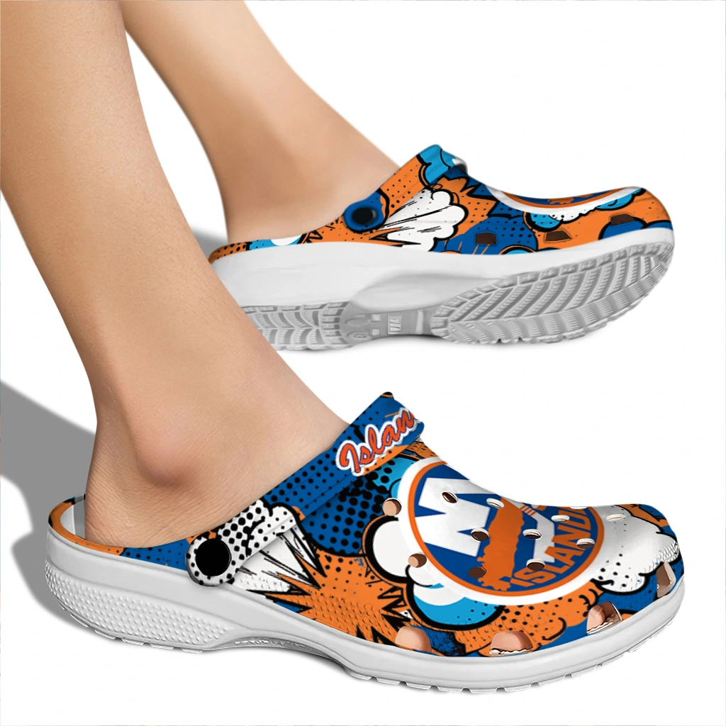 new york islanders cloud splash clogs fashion forward new york islanders cloud splash clogs fashion forward