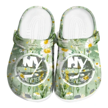 new york islanders daisy cluster clogs best selling