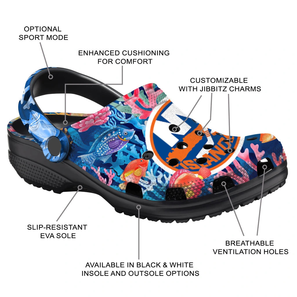 new york islanders ocean wonders clogs new arrival new york islanders ocean wonders clogs new arrival