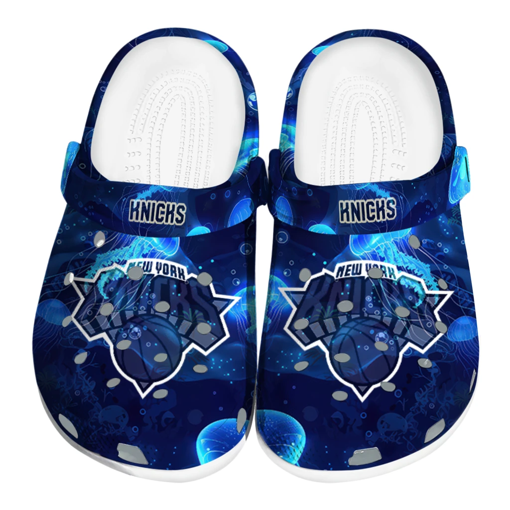 new york knicks jellyfish ocean clogs best selling new york knicks jellyfish ocean clogs best selling