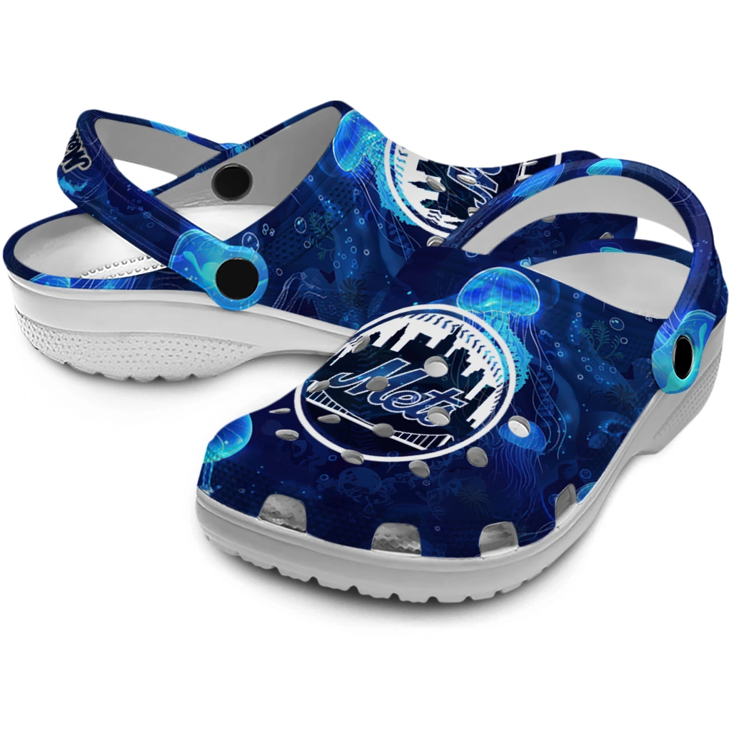 new york mets jellyfish ocean clogs high quality new york mets jellyfish ocean clogs high quality