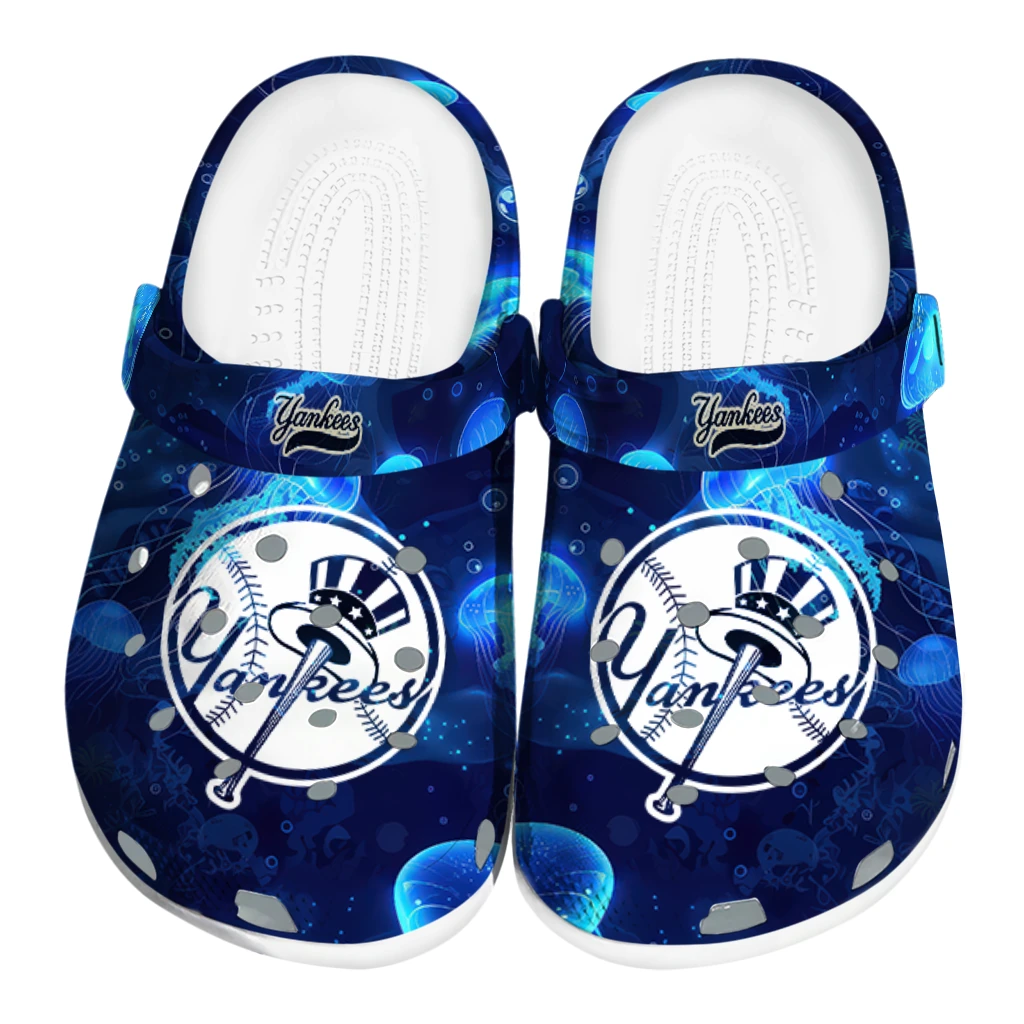 new york yankees jellyfish ocean clogs best selling new york yankees jellyfish ocean clogs best selling