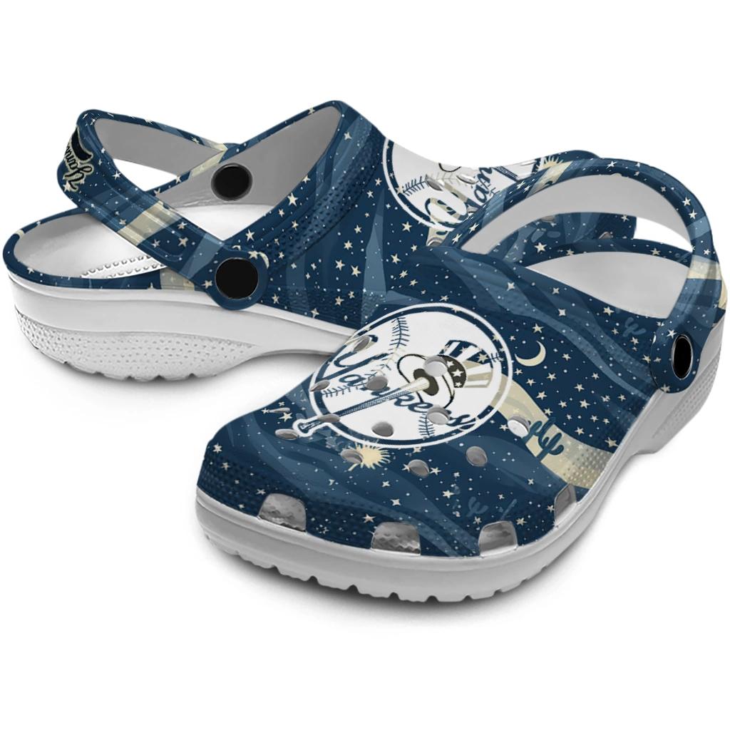 new york yankees night cactus clogs high quality new york yankees night cactus clogs high quality
