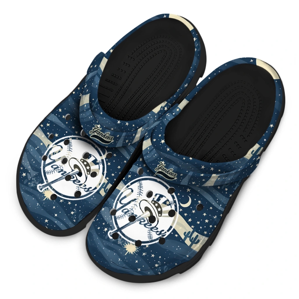 new york yankees night cactus clogs latest model new york yankees night cactus clogs latest model