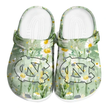 north carolina tar heels daisy cluster clogs best selling