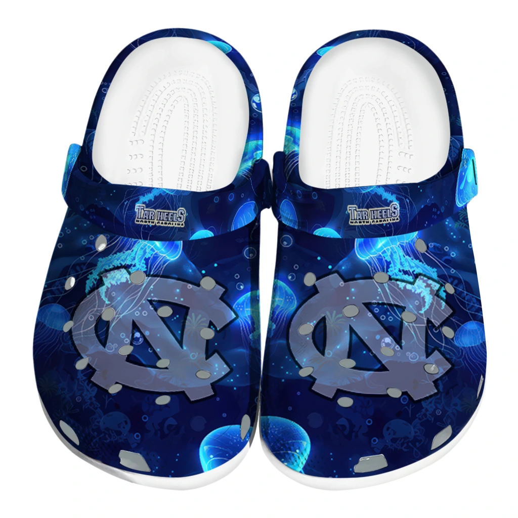 north carolina tar heels jellyfish ocean clogs best selling north carolina tar heels jellyfish ocean clogs best selling