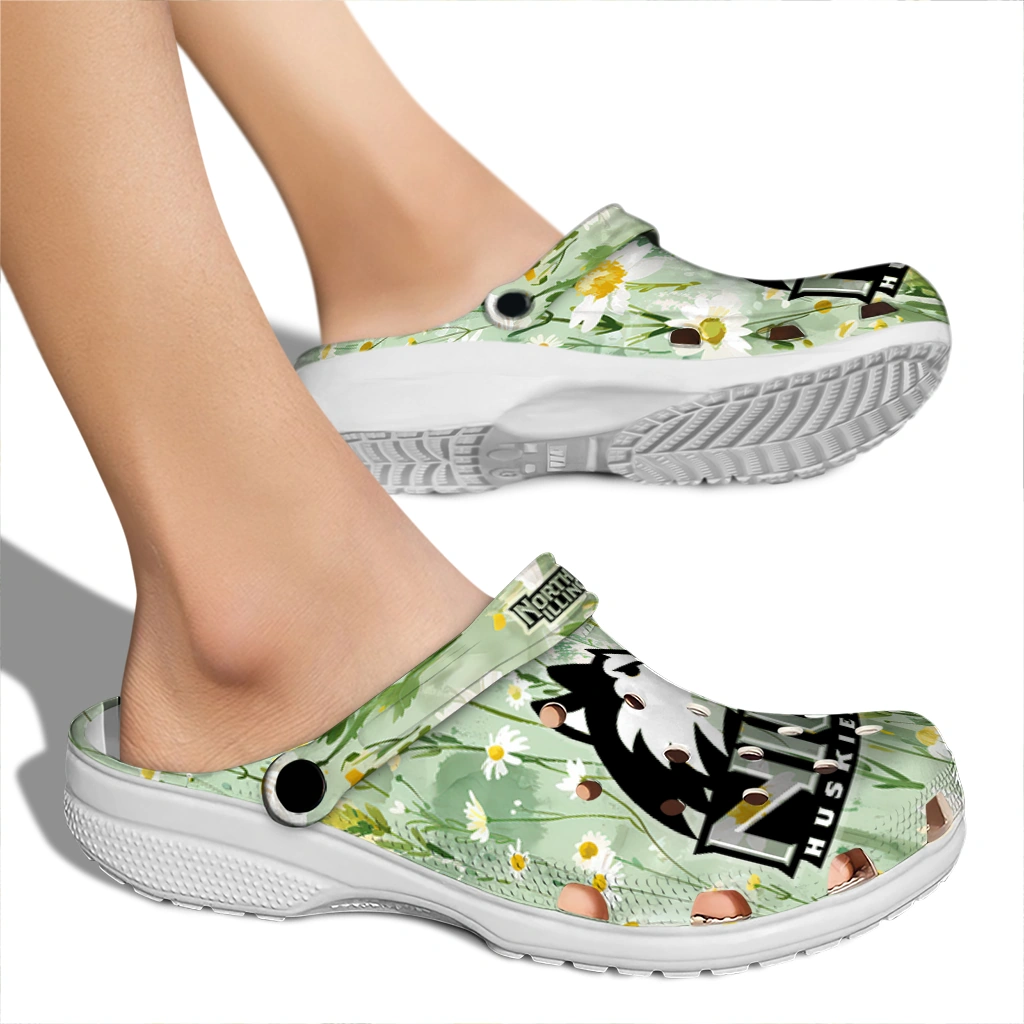 northern illinois huskies daisy cluster clogs fashion forward northern illinois huskies daisy cluster clogs fashion forward