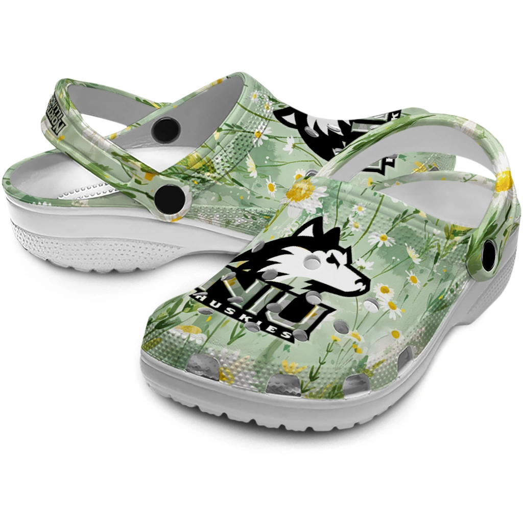 northern illinois huskies daisy cluster clogs high quality northern illinois huskies daisy cluster clogs high quality