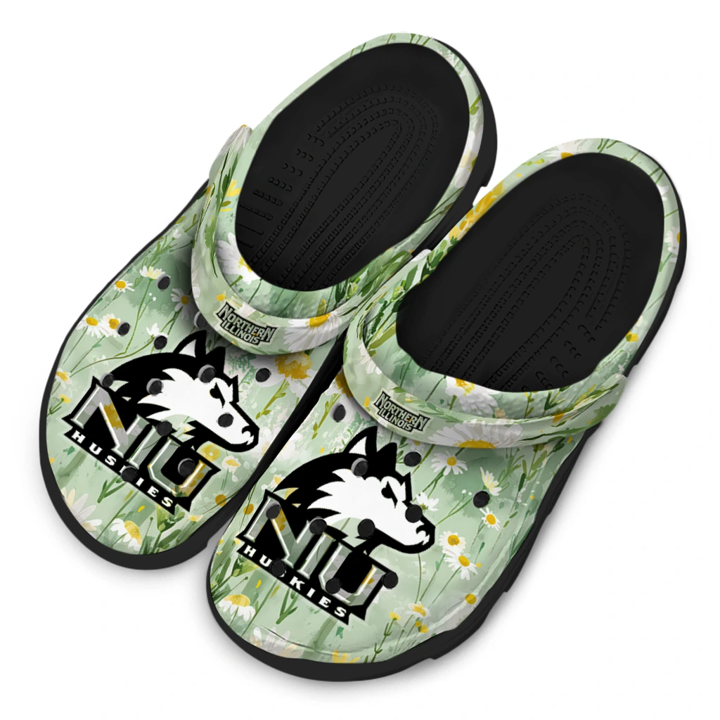northern illinois huskies daisy cluster clogs latest model northern illinois huskies daisy cluster clogs latest model