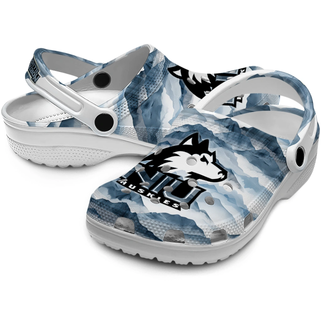 northern illinois huskies mountain peaks clogs high quality northern illinois huskies mountain peaks clogs high quality