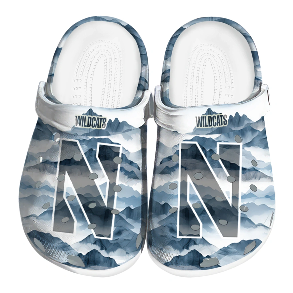 northwestern wildcats mountain peaks clogs best selling northwestern wildcats mountain peaks clogs best selling