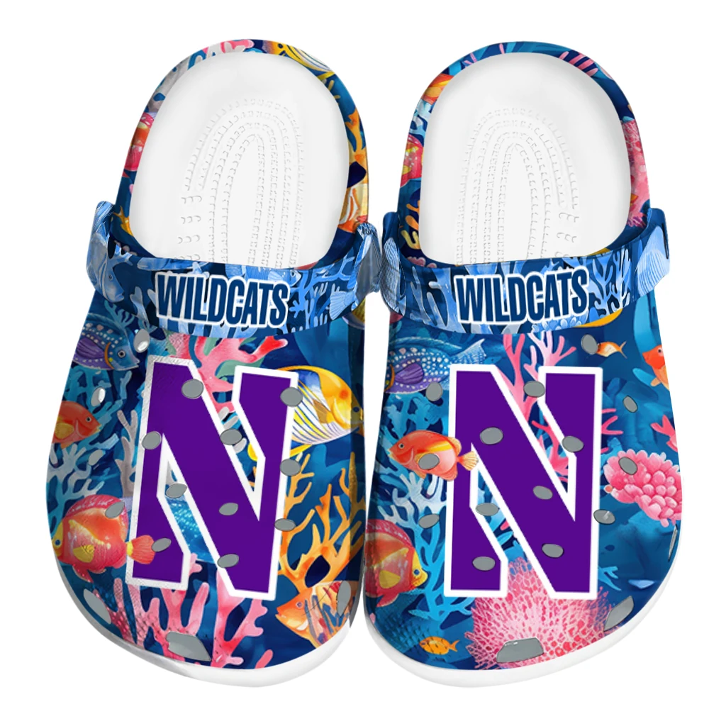 northwestern wildcats ocean wonders clogs best selling northwestern wildcats ocean wonders clogs best selling
