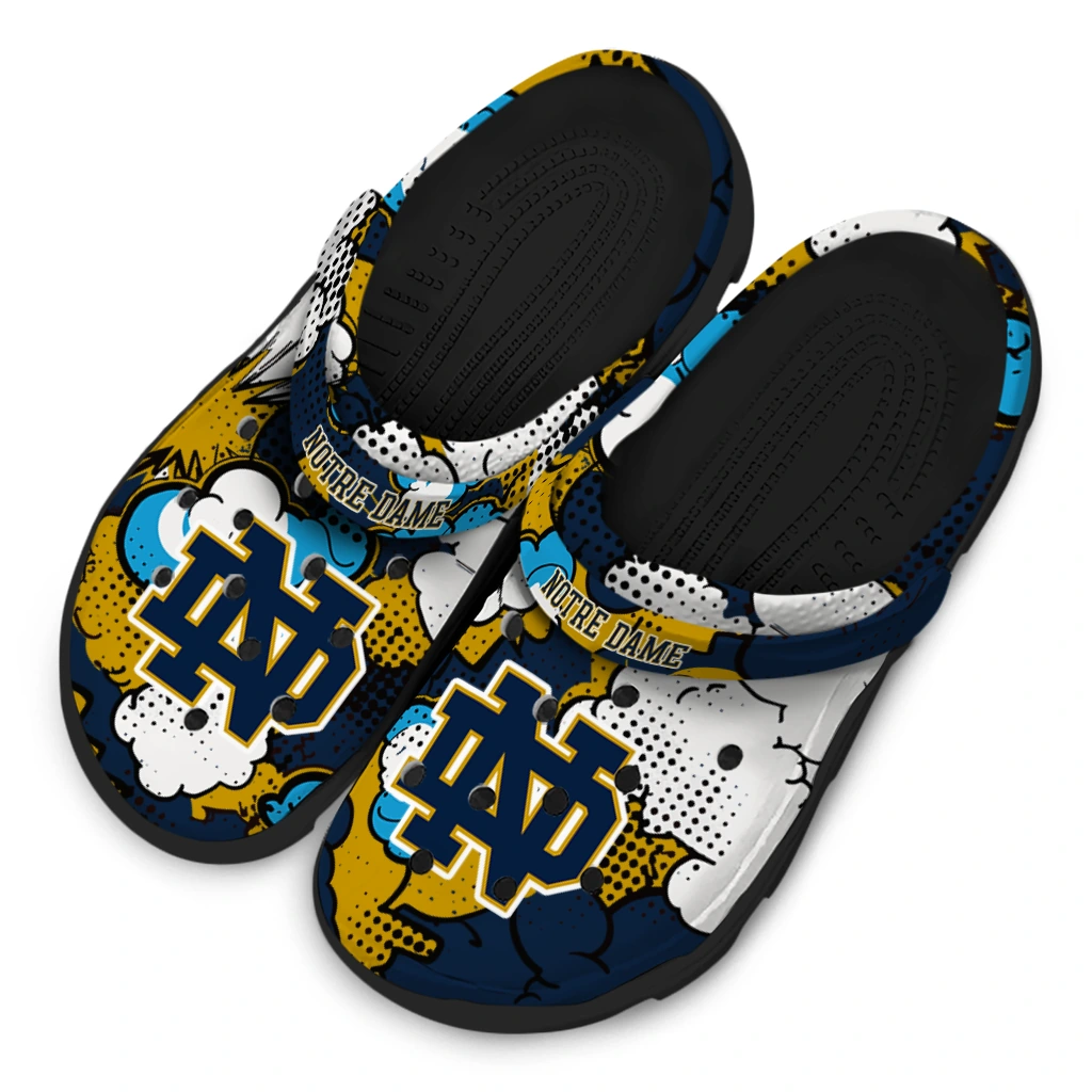 notre dame fighting irish cloud splash clogs latest model notre dame fighting irish cloud splash clogs latest model