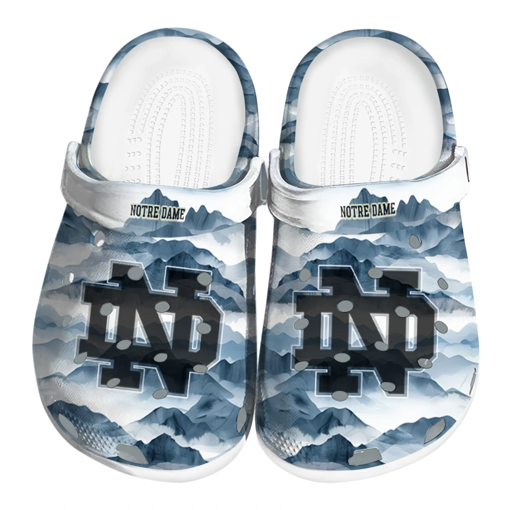 notre dame fighting irish mountain peaks clogs best selling notre dame fighting irish mountain peaks clogs best selling