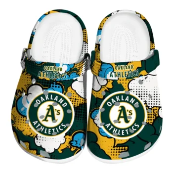 oakland athletics cloud splash clogs best selling