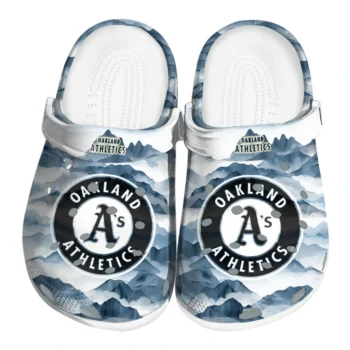 oakland athletics mountain peaks clogs best selling