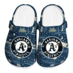 oakland athletics night cactus clogs best selling