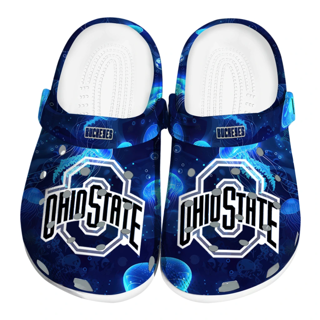 ohio state buckeyes jellyfish ocean clogs best selling ohio state buckeyes jellyfish ocean clogs best selling