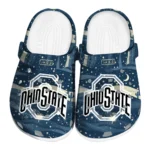 ohio state buckeyes night cactus clogs best selling