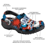 oklahoma city thunder cloud splash clogs best selling