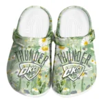 oklahoma city thunder daisy cluster clogs best selling