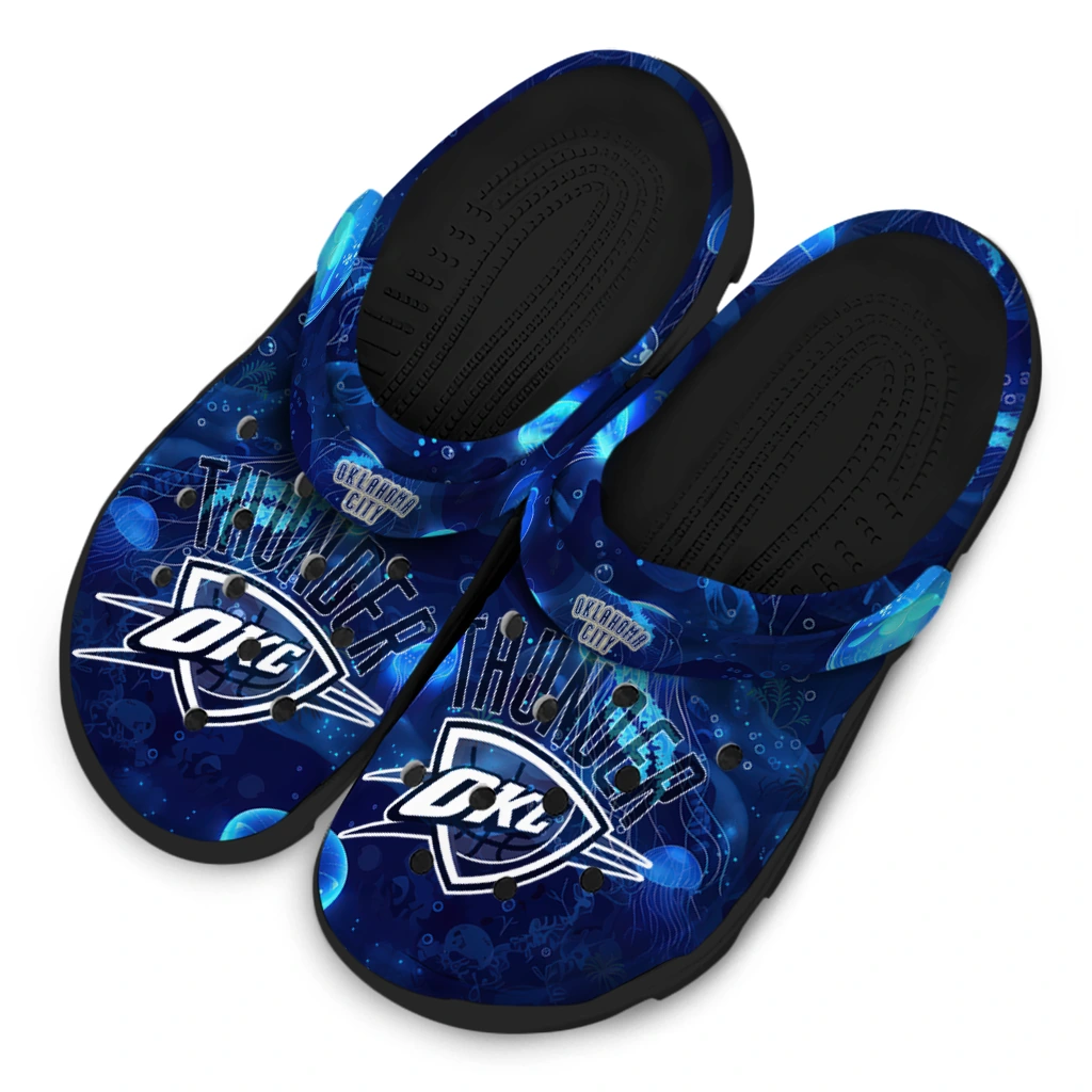 oklahoma city thunder jellyfish ocean clogs latest model oklahoma city thunder jellyfish ocean clogs latest model