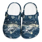 oklahoma city thunder night cactus clogs best selling