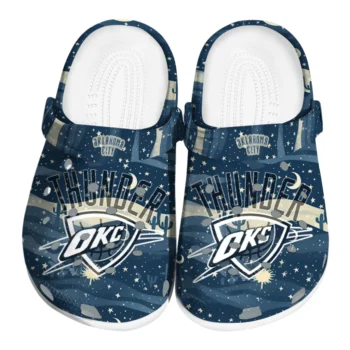 oklahoma city thunder night cactus clogs best selling
