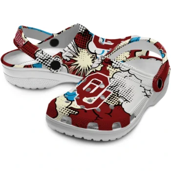 oklahoma sooners cloud splash clogs high quality