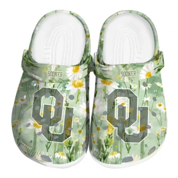 oklahoma sooners daisy cluster clogs best selling