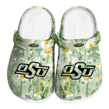 oklahoma state cowboys daisy cluster clogs best selling