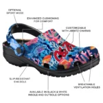 ole miss rebels ocean wonders clogs best selling