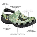 oregon ducks daisy cluster clogs best selling