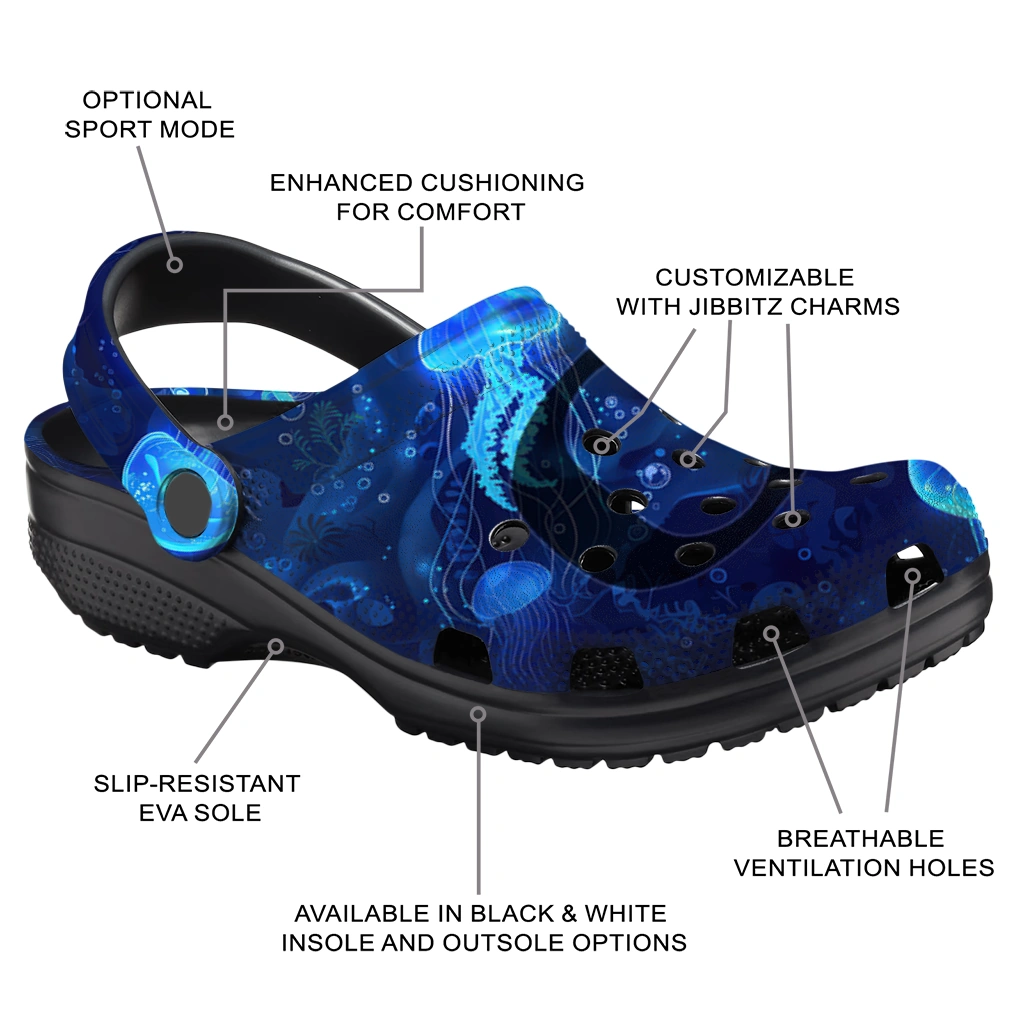 oregon ducks jellyfish ocean clogs new arrival oregon ducks jellyfish ocean clogs new arrival
