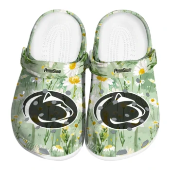 penn state nittany lions daisy cluster clogs best selling