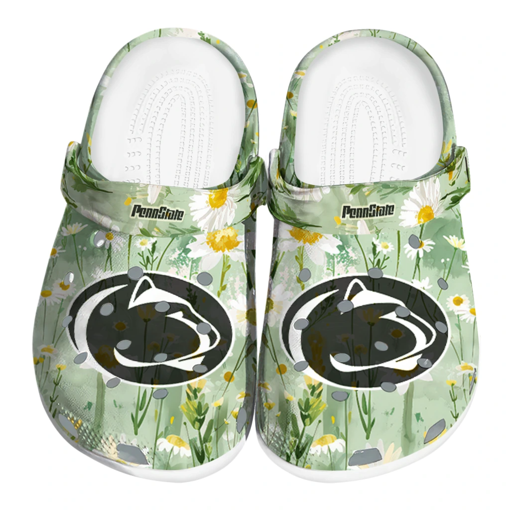penn state nittany lions daisy cluster clogs best selling penn state nittany lions daisy cluster clogs best selling