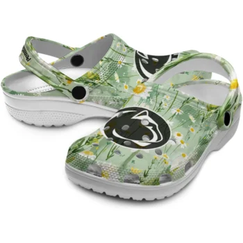 penn state nittany lions daisy cluster clogs high quality