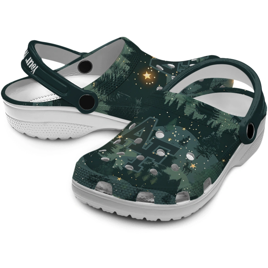 personalized air force falcons deer nightscape clogs high quality personalized air force falcons deer nightscape clogs high quality