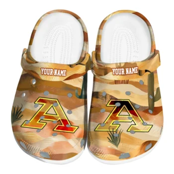 personalized akron zips desert layers clogs best selling